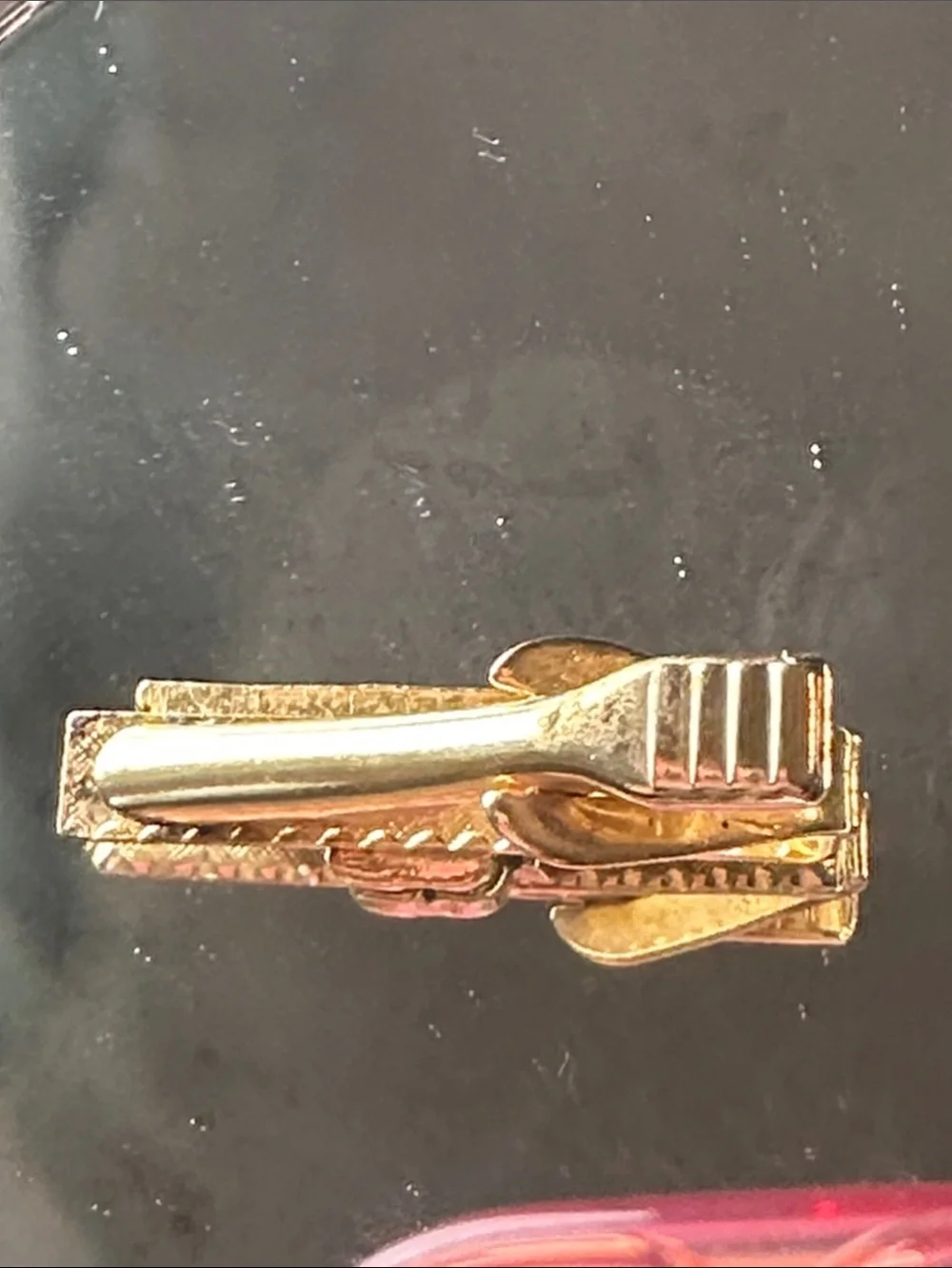 Vintage CCSA-DF '68 Gold-tone Enamel Tie Clip